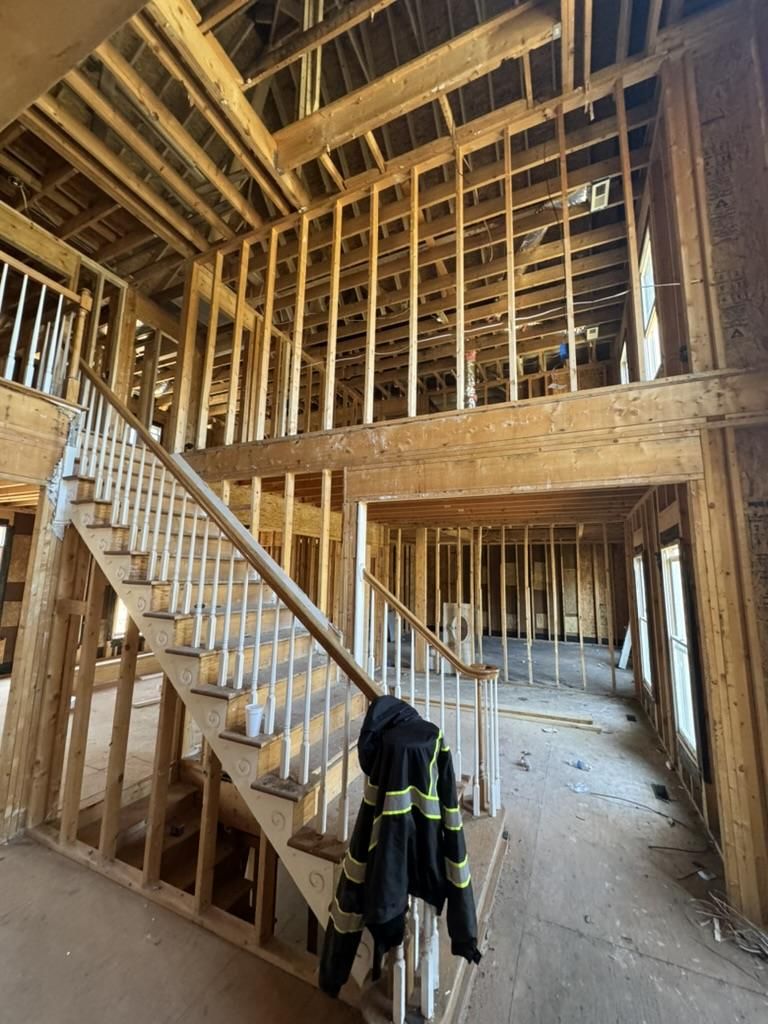 During: whole-home renovation in Winston-Salem
