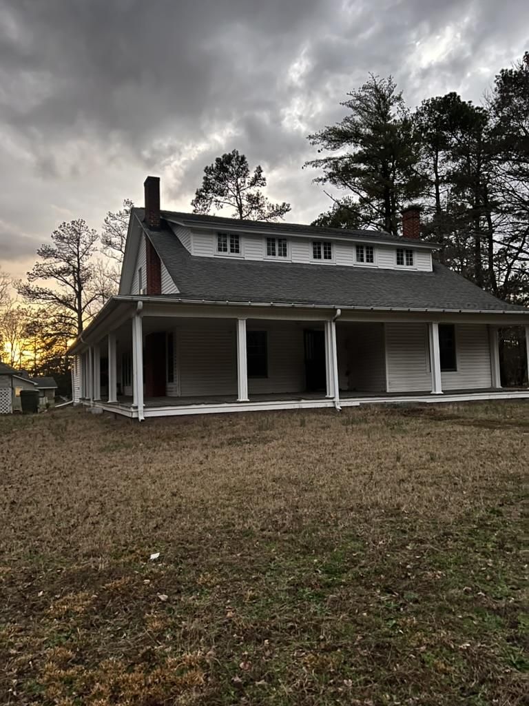 Before: farmhouse restoration in Winston-Salem