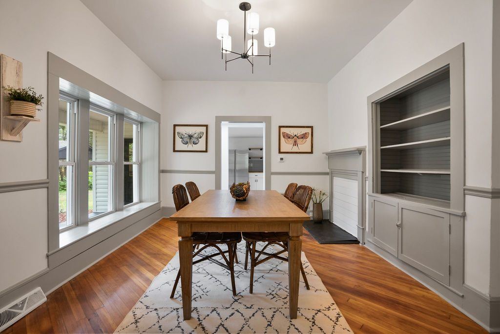 After: farmhouse restoration in Winston-Salem