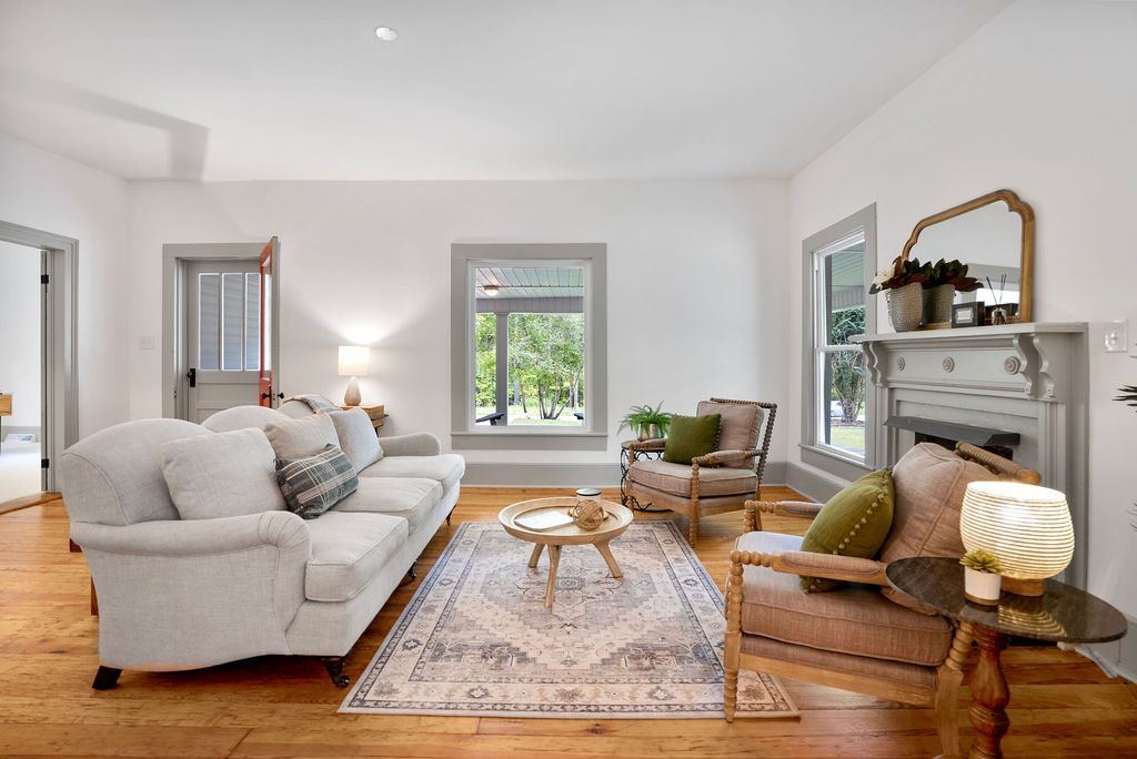 After: farmhouse restoration in Winston-Salem
