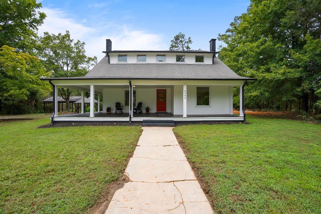 Farmhouse restoration in Winston-Salem