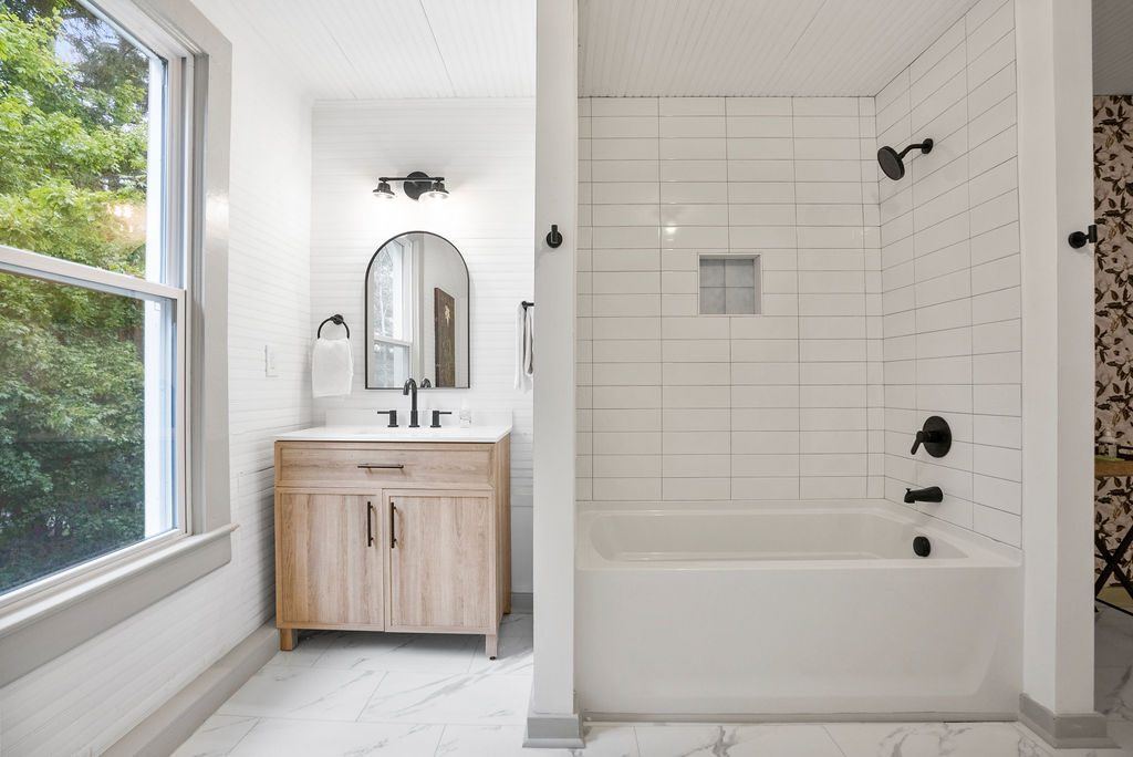 After: farmhouse restoration in Winston-Salem